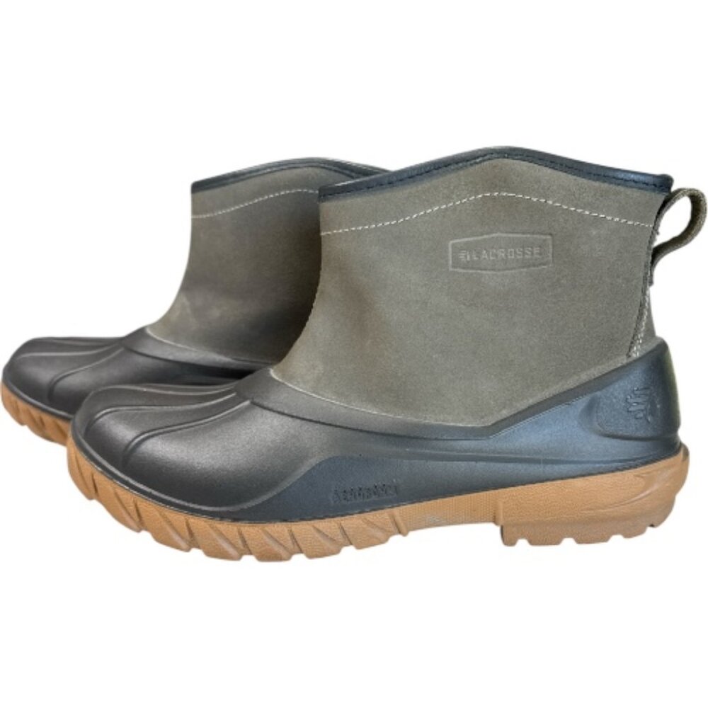 Lacrosse Aero Timber Slip-On 6" Gray/Black Men's Boots Size 14